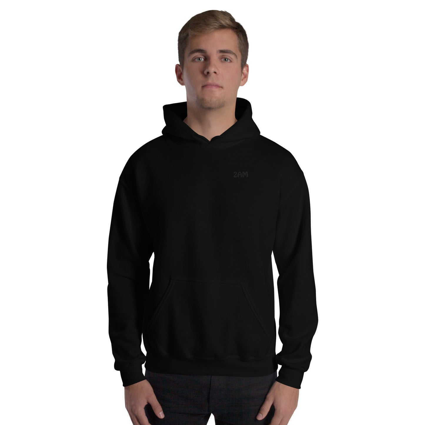 2 inspire Hoodie Black Logo