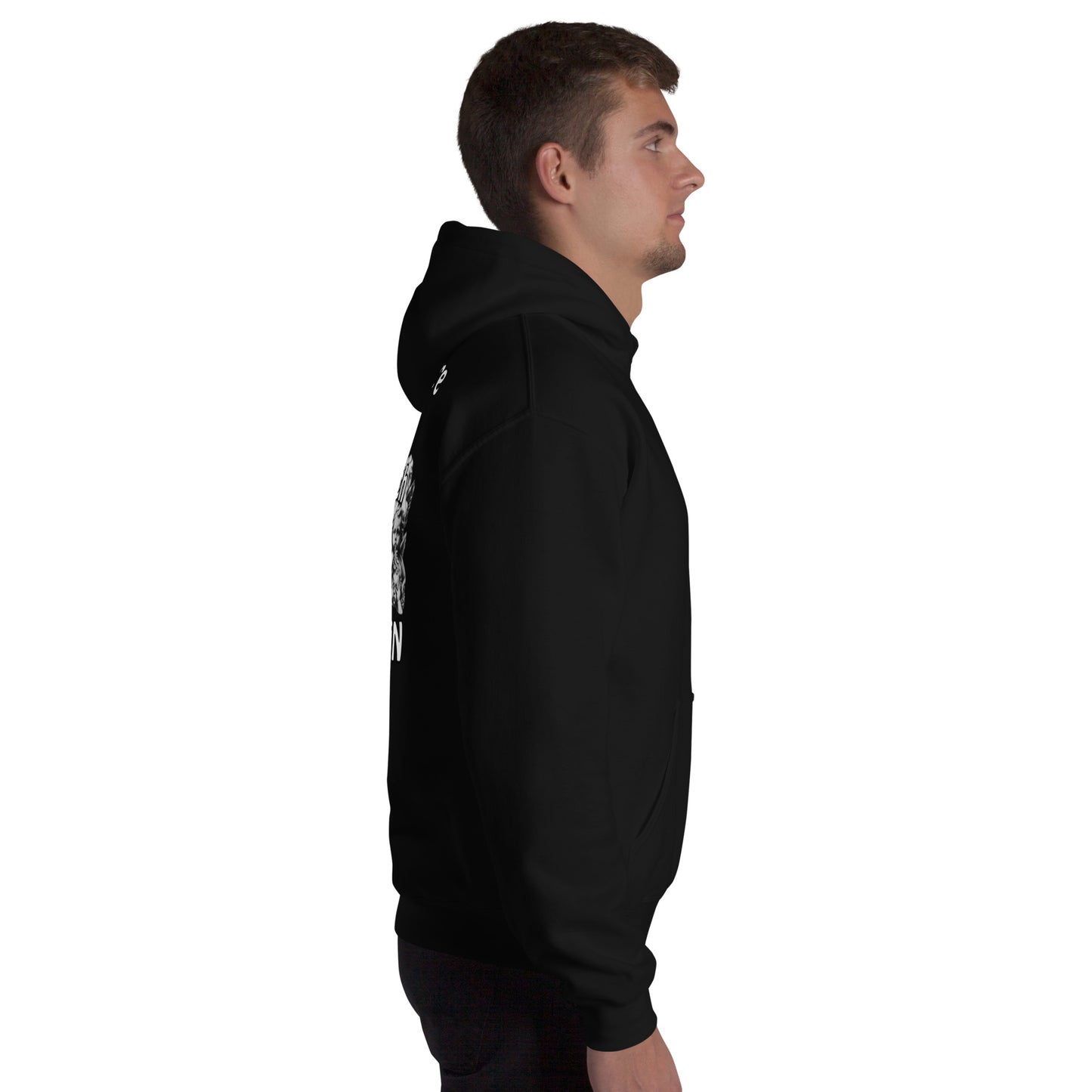 2 inspire Hoodie Black Logo