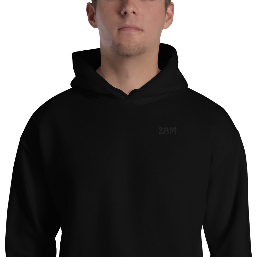 2 inspire Hoodie Black Logo