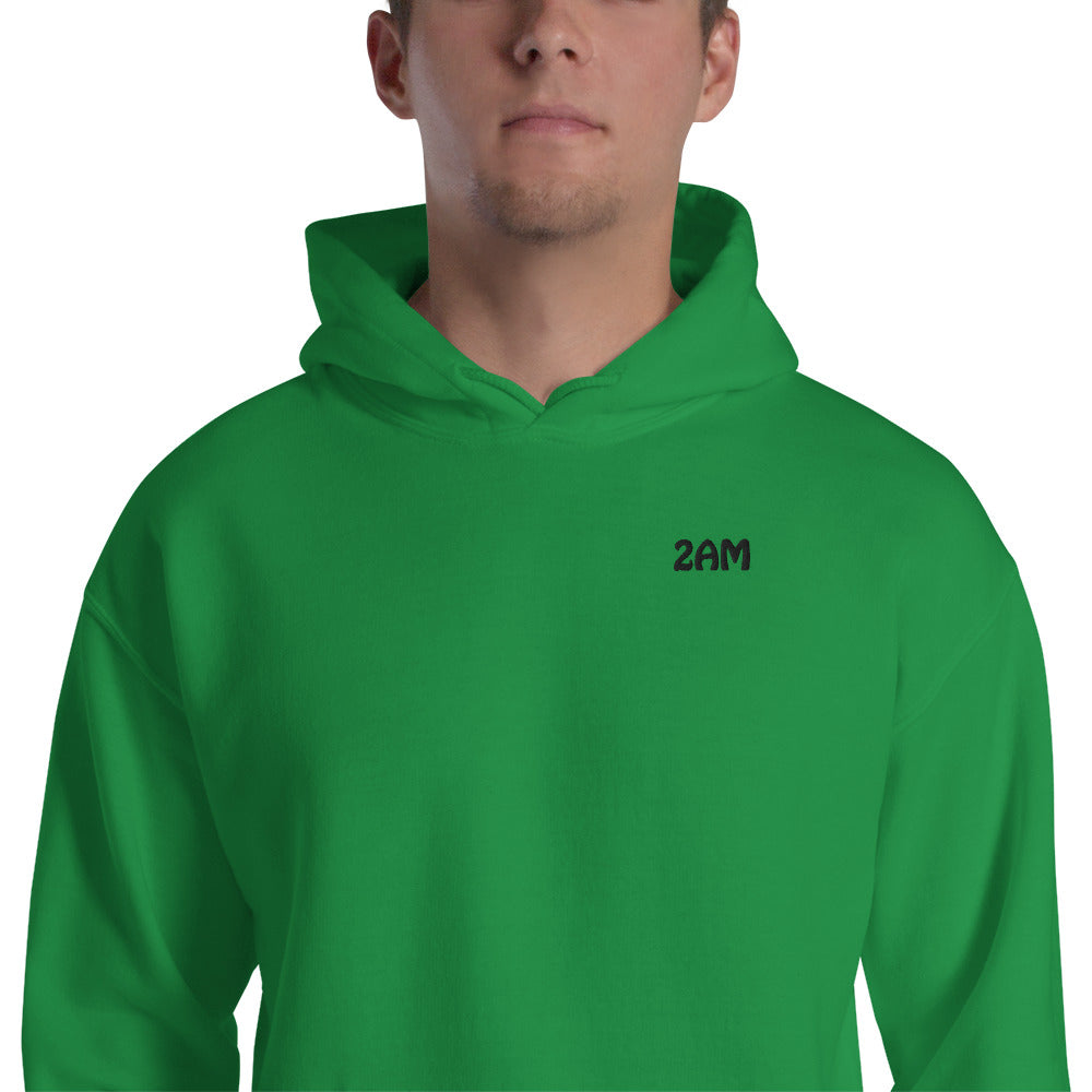 2 inspire Hoodie Black Logo