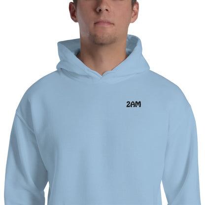 2 inspire Hoodie Black Logo