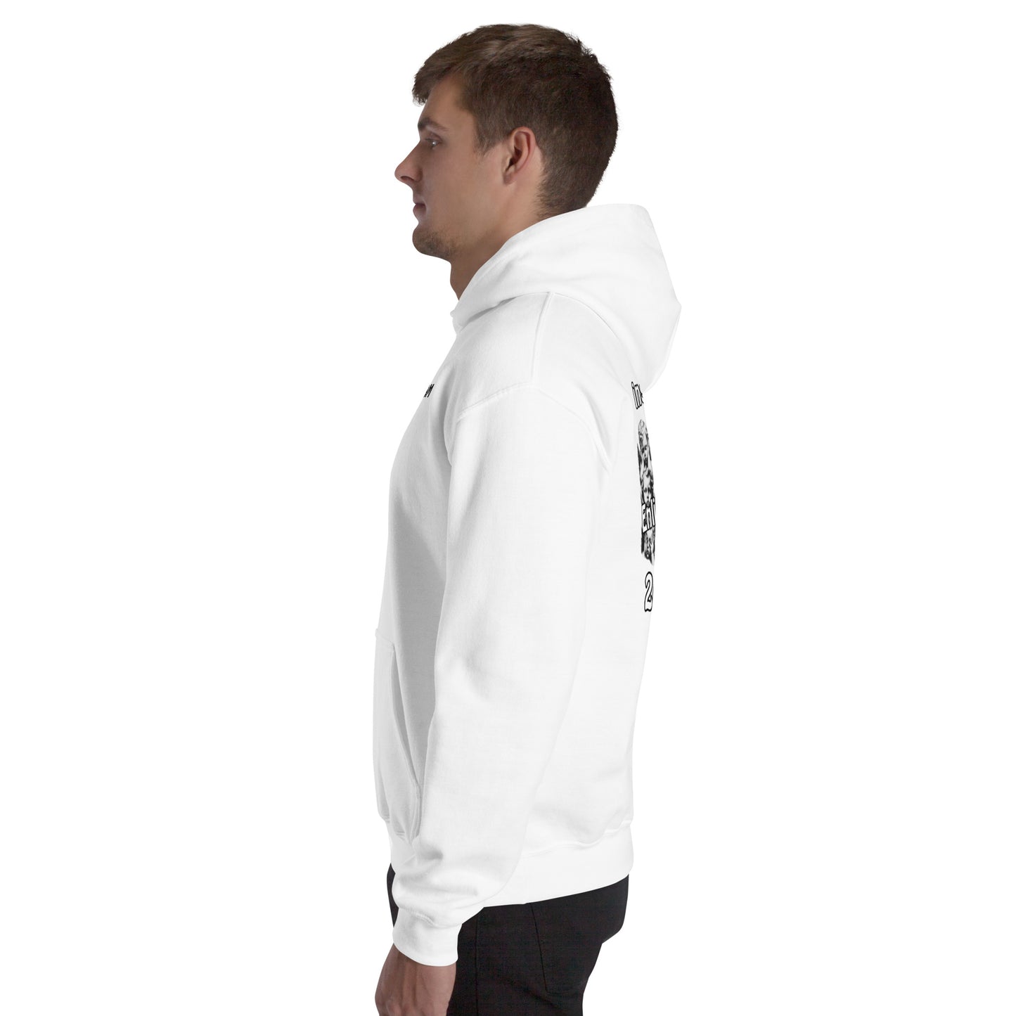 2 inspire Hoodie Black Logo